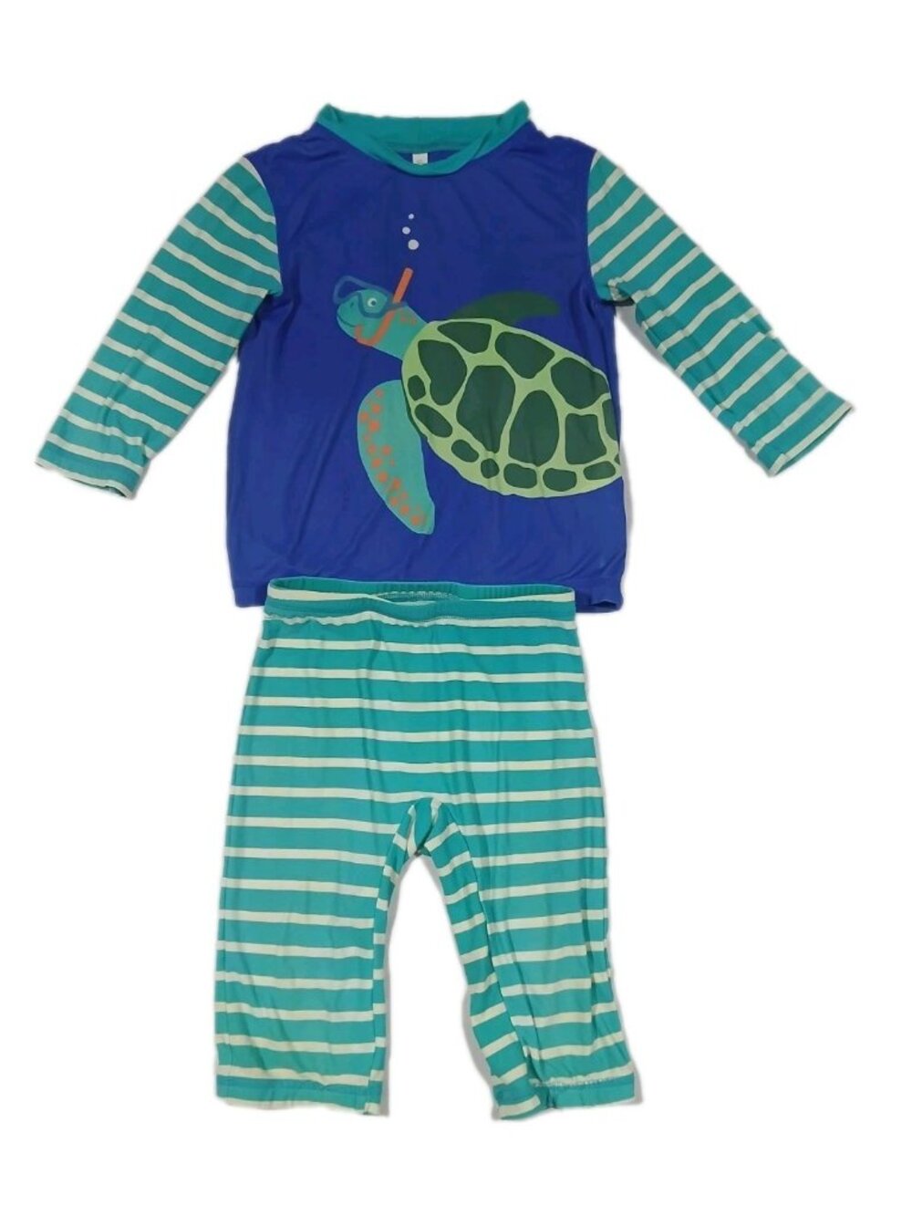 Mini Boden L/S Rash Guard Swim Pants